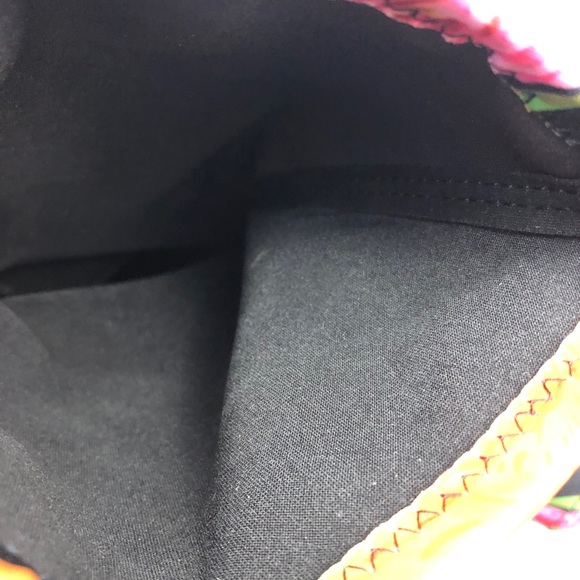 Sz11 Flower Floral Stiletto Sock Ankle Bootie - Picture 8 of 8